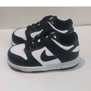 Nike Kids Black and White Sneakers
